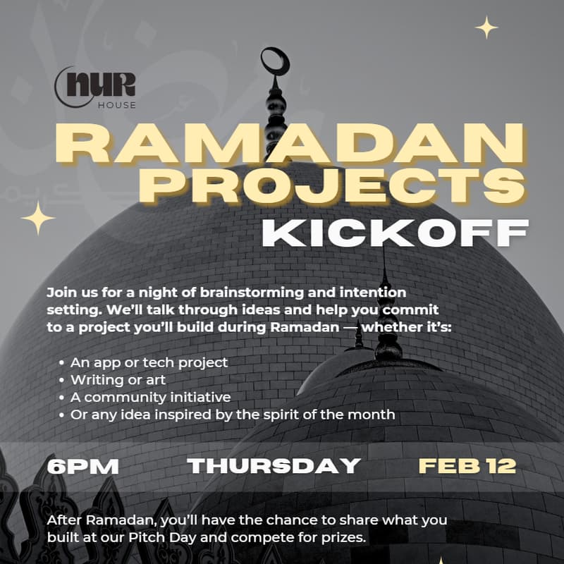 Cover Image for Ramadan Projects Kickoff