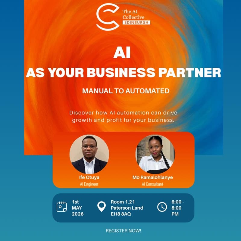 Cover Image for Manual to Automated: AI as Your Business Partner
