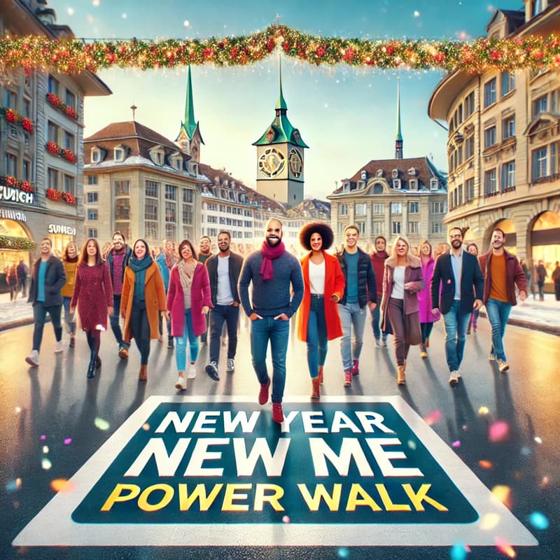 Cover Image for New Year New Me Resolution power walk for Creators and Founders