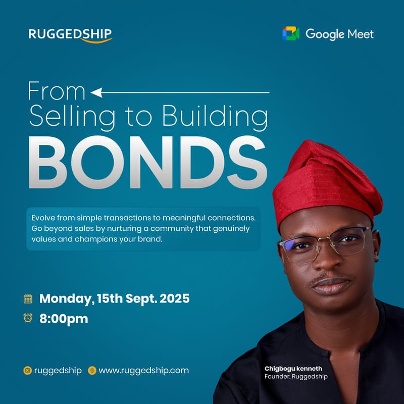 Cover Image for FROM SELLING TO BUILDING BONDS