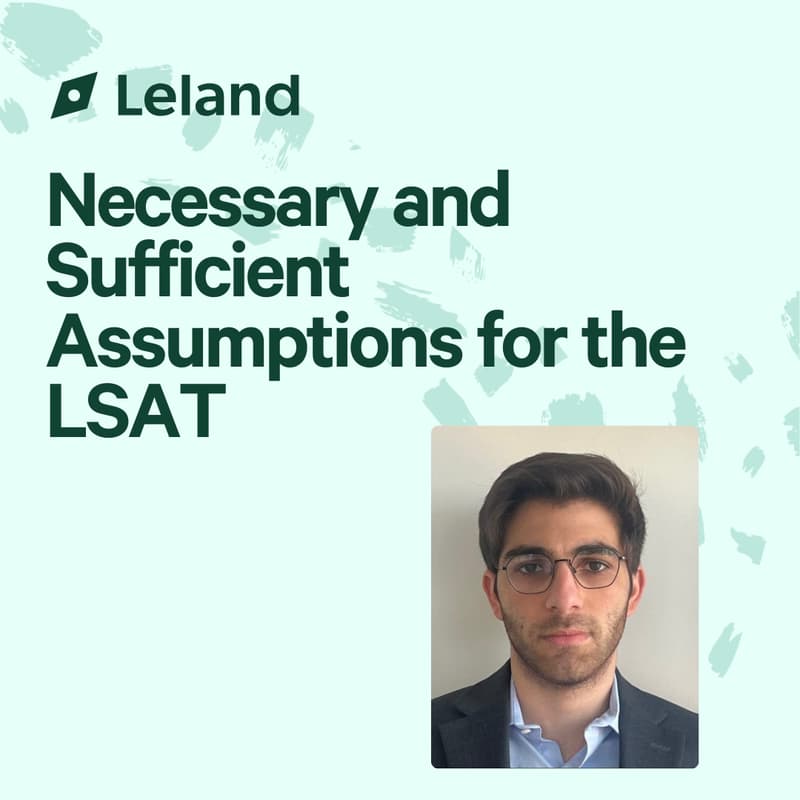 Cover Image for Necessary and Sufficient Assumptions for the LSAT