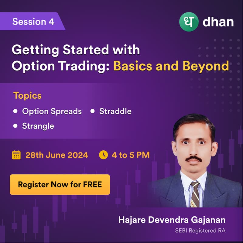Cover Image for Getting Started with Option Trading - Basics and Beyond Session4