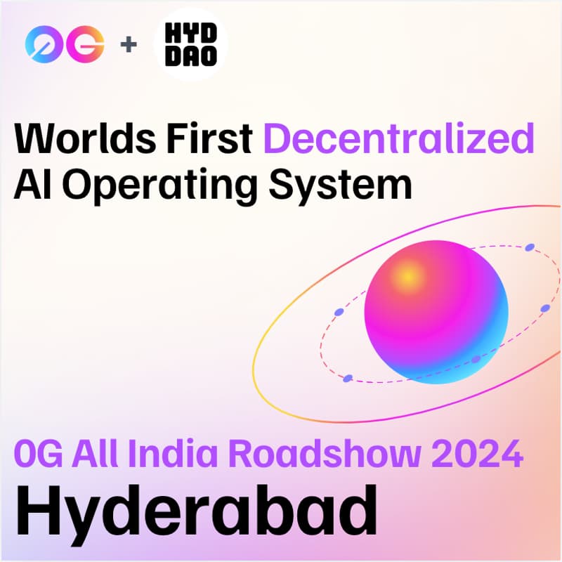 Cover Image for 0G India Roadshow: Hyderabad