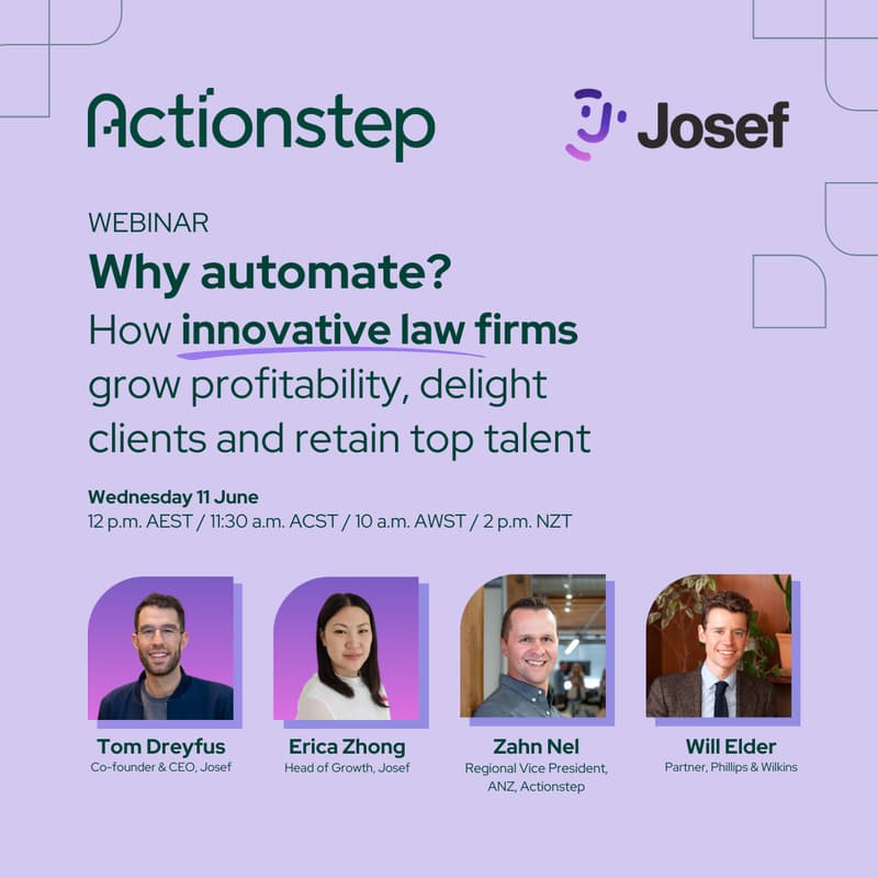 Cover Image for Why automate? How innovative law firms grow profitability, delight clients and retain top talent