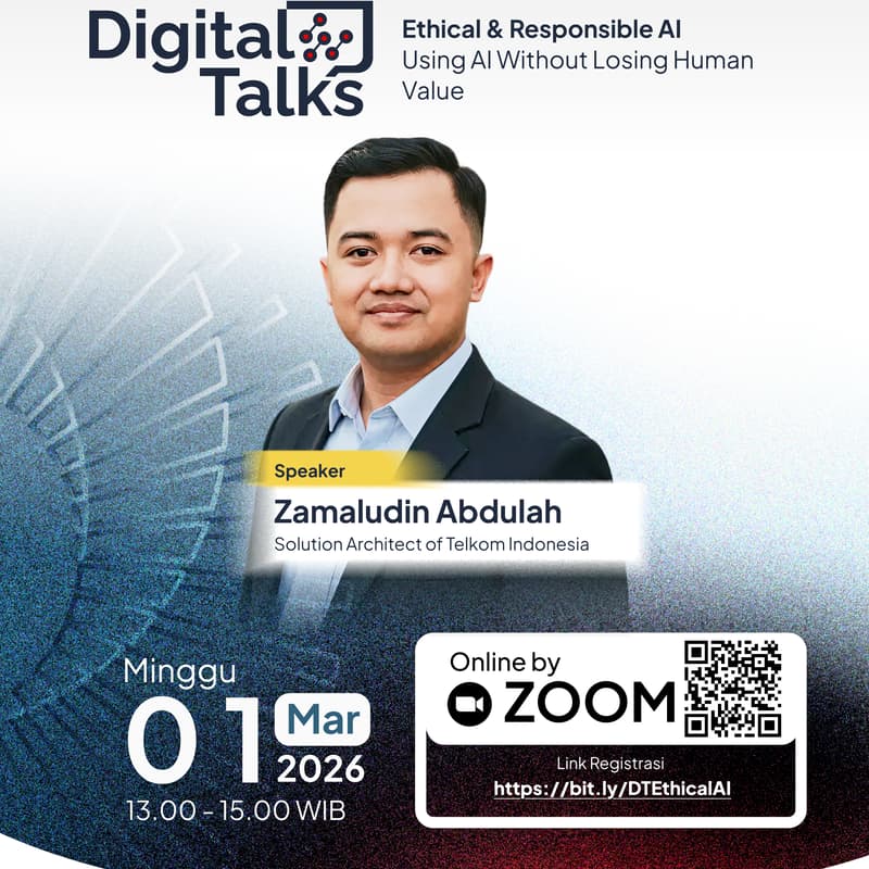 Cover Image for Digital Talks: Ethical & Responsible AI: Using AI Without Losing Human Value