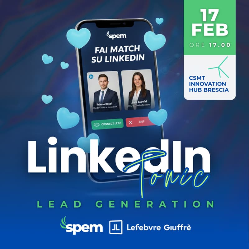 Cover Image for SPEM LinkedIn Tonic | Fai Match su LinkedIn