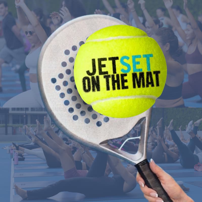 Cover Image for PADEL & PILATES: JETSET X THE SET