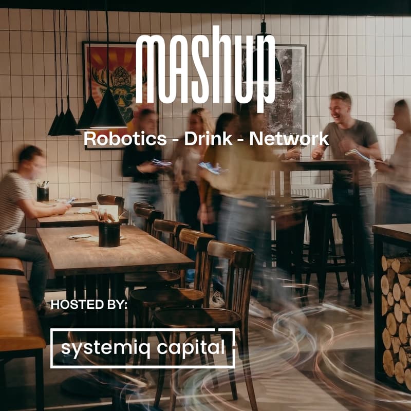 Cover Image for Pre-drinks Robotics & Physical AI at Mashup