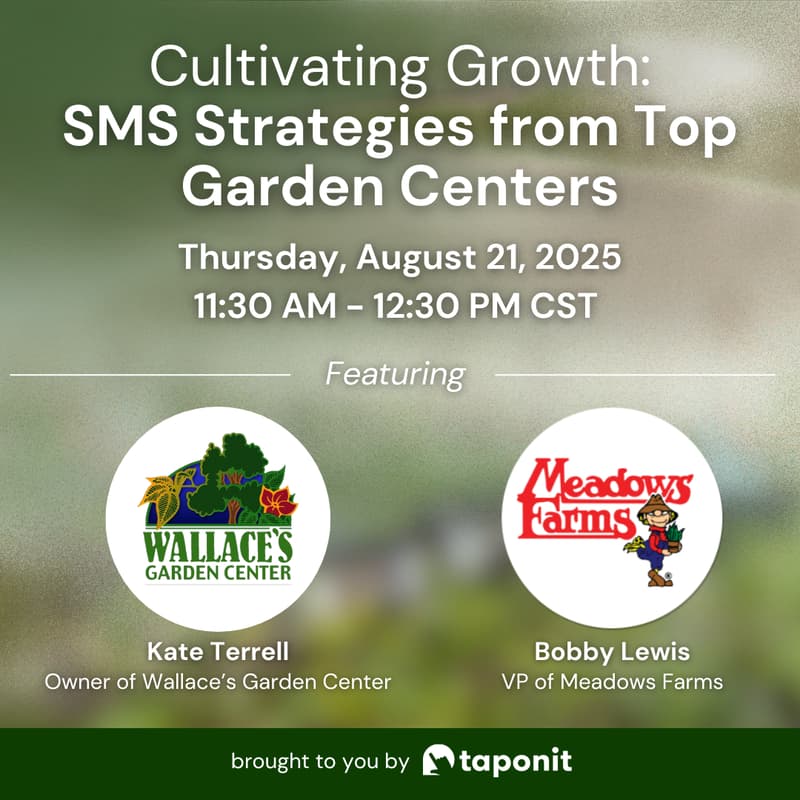 Cover Image for Cultivating Growth: SMS Strategies from Top Garden Centers