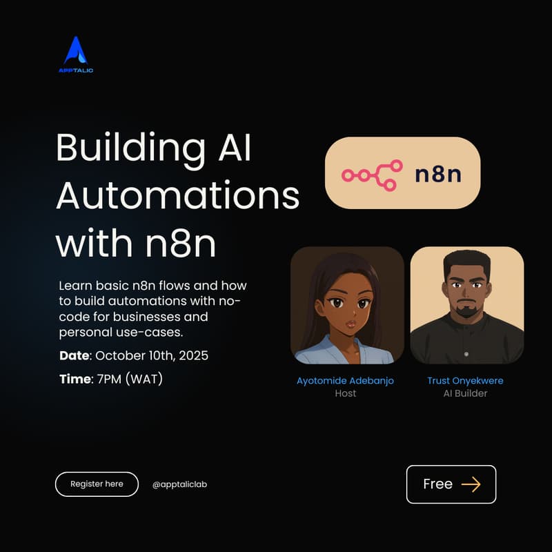 Cover Image for Building AI Automations with n8n
