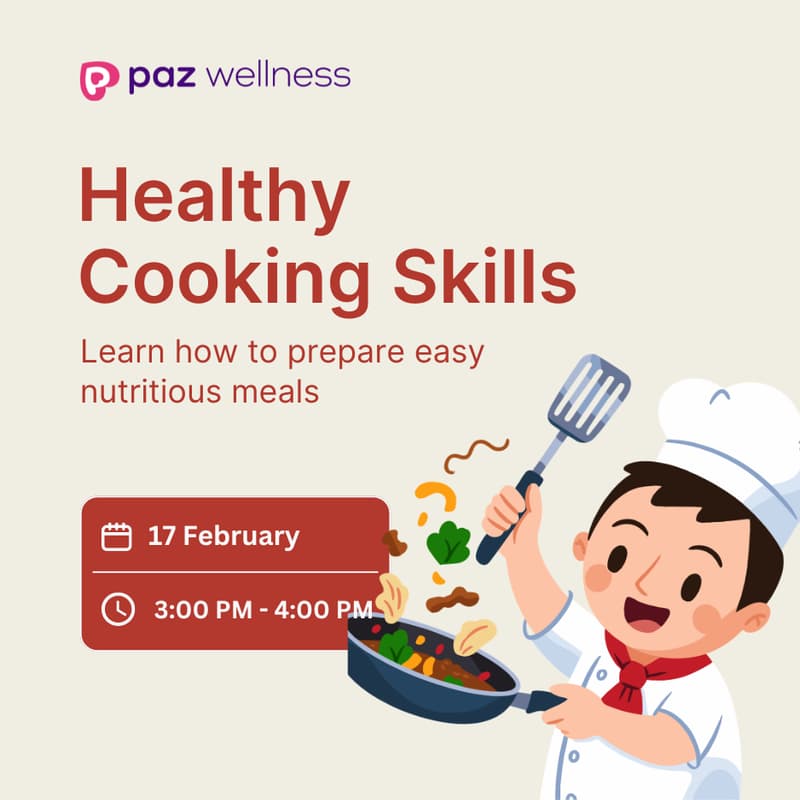 Cover Image for Learn how to cook healthy nutritious meals