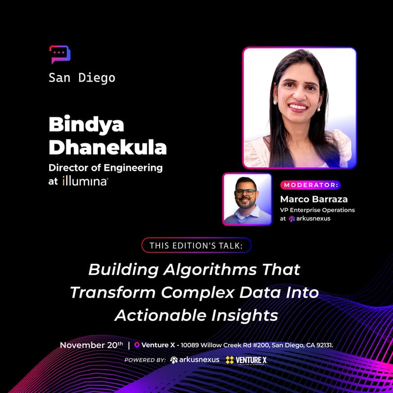 Cover Image for SD CTO Talks presents: An Evening with Illumina Engineering Leadership