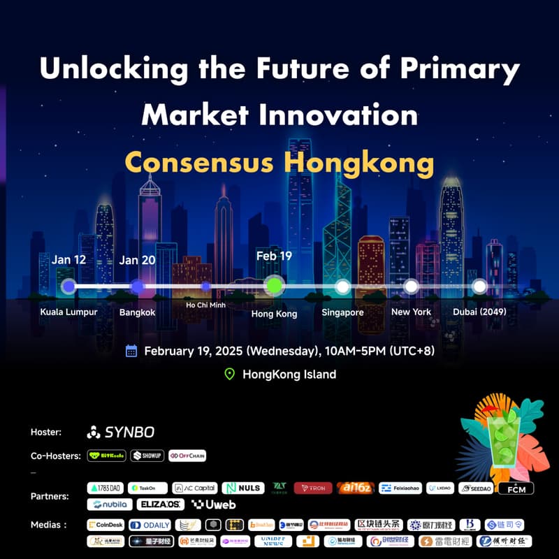 Cover Image for Consensus Hongkong Founders & Investors Dinner ✨