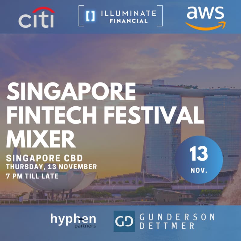 Cover Image for Singapore Fintech Festival Mixer | Illuminate x Citi x AWS x Gunderson & Hyphen
