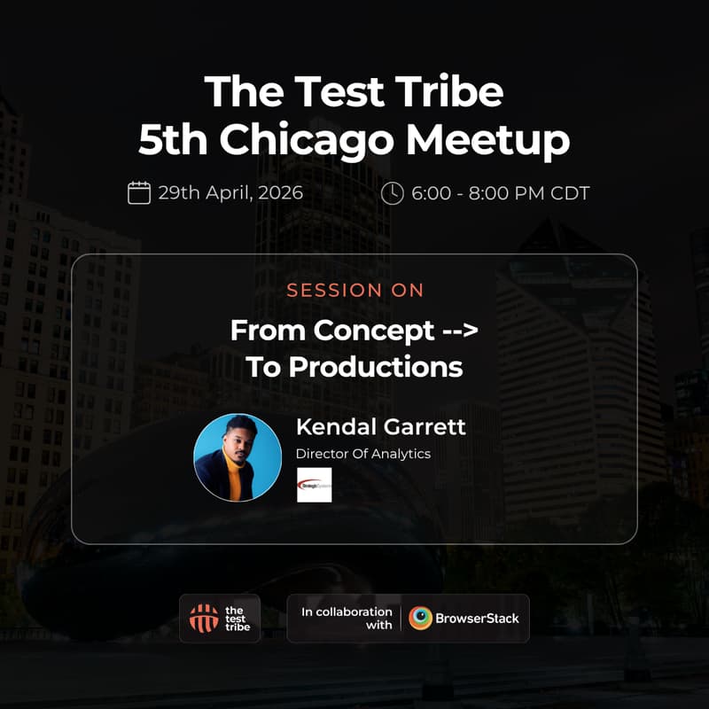 Cover Image for From Concept → To Production | 5th Chicago Meetup