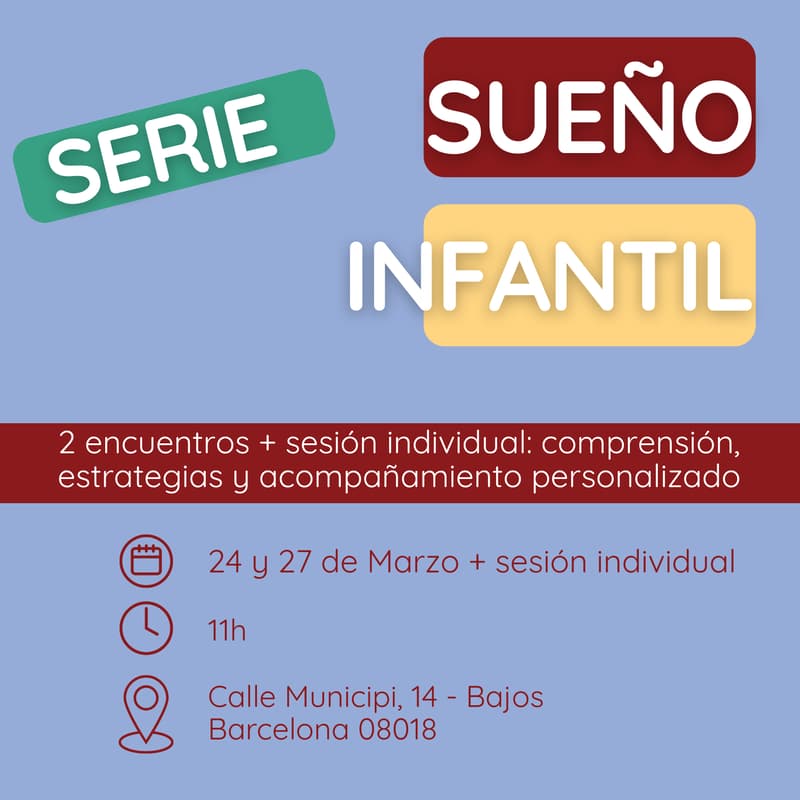 Cover Image for Serie Sueño Infantil - Pack 3 sesiones