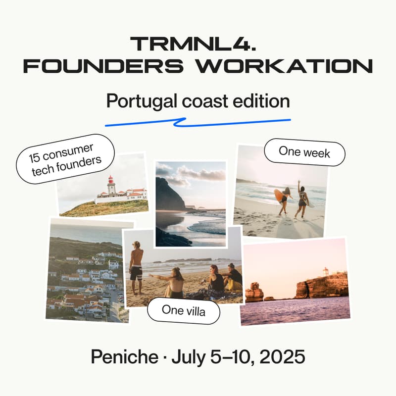Cover Image for 🌊 TRMNL4 founders workation: Portugal coast edition