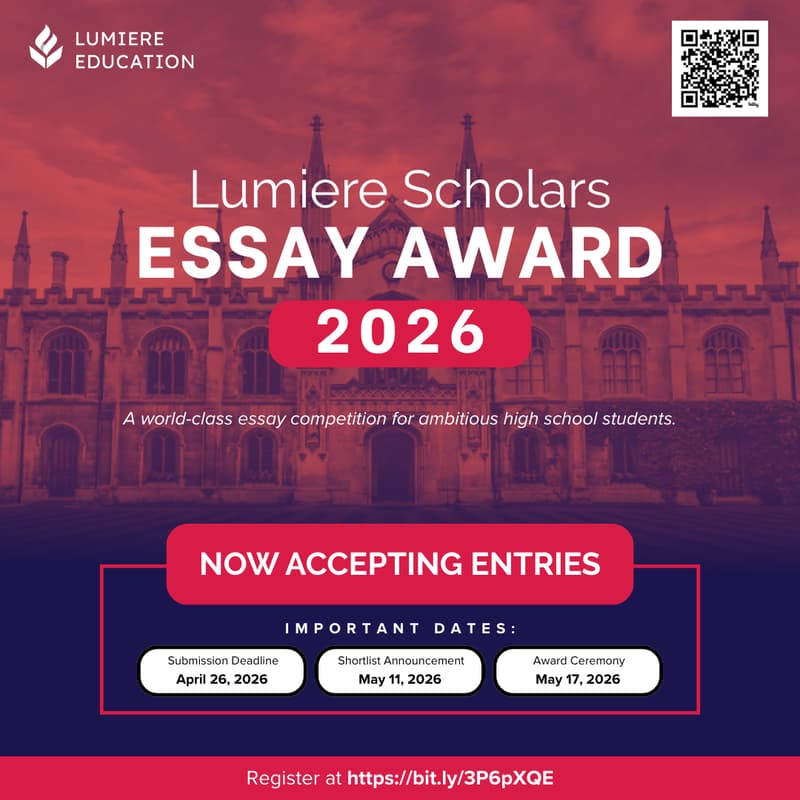 Cover Image for Lumiere Research Scholar Program Info Session | Lumiere Scholars Essay Award Winners