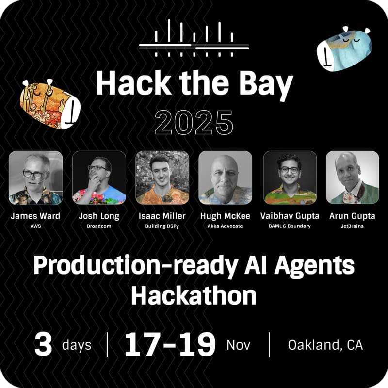 Cover Image for Production-ready AI Agents Hackathon @ AI By the Bay