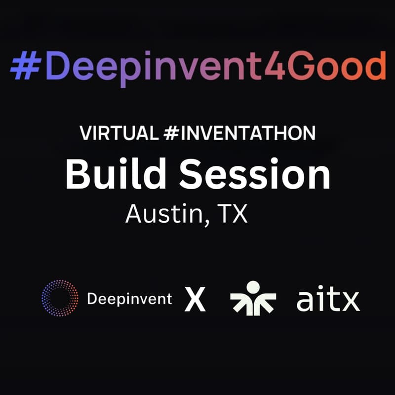 Cover Image for Build Night for Deepinvent4Good Hackathon