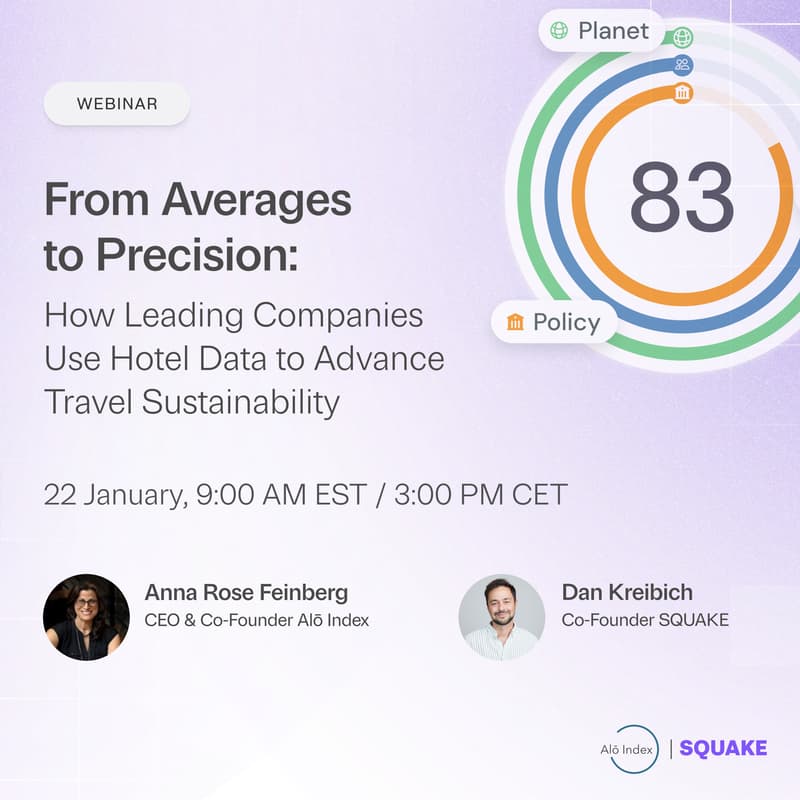 Cover Image for From Averages to Precision: How Leading Companies Use Hotel Data to Advance Travel Sustainability