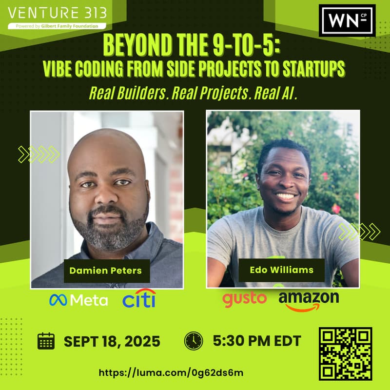 Cover Image for Beyond the 9-to-5: Vibe Coding from Side Projects to Startups