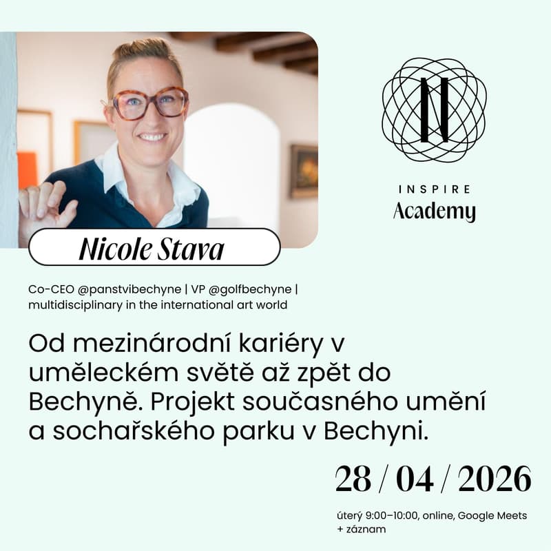 Cover Image for Od mezinárodní kariéry v uměleckém světě až zpět do Bechyně. Projekt současného umění a sochařského parku v Bechyni (Nicole Stava)