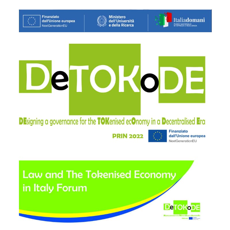 Cover Image for La governance dell’economia tokenizzata:prospettive interdisciplinari a confronto