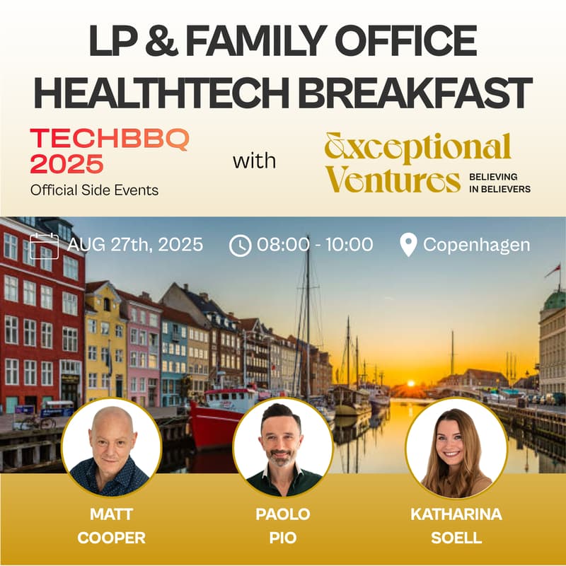 Cover Image for TechBBQ 2025 - LP & Family Office Healthtech Breakfast