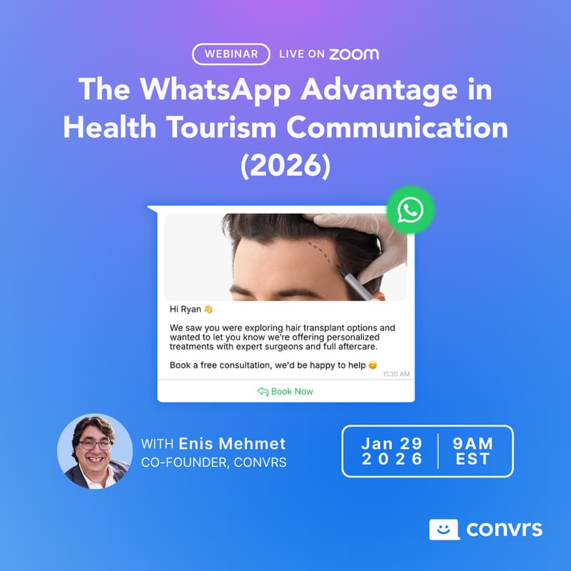 Cover Image for The WhatsApp Advantage in Health Tourism Communication (2026)