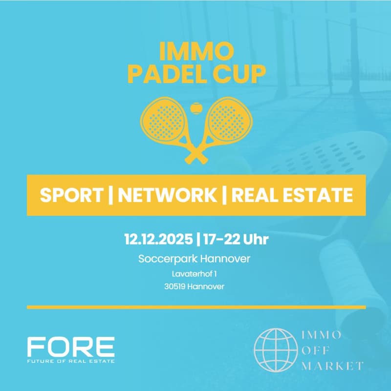 Cover Image for Immo (Off-Market) Padel Cup 🏆