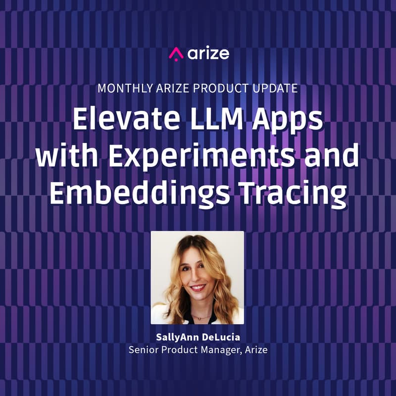 Cover Image for Arize Product Update