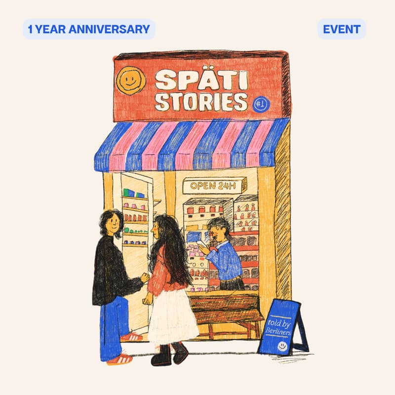 Cover Image for 🥳 One Year of Späti Stories - Evening at Pierre Boulez Saal