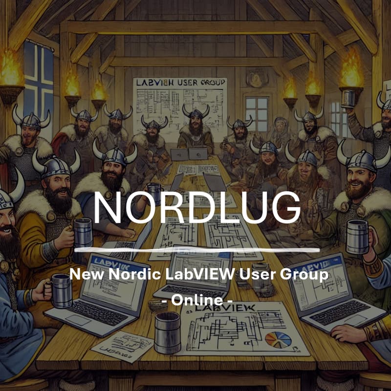 Cover Image for NORDLUG #6 Nordic LabVIEW User Group meeting -  in-person and Online