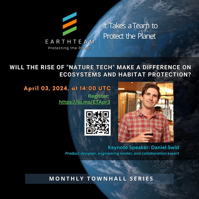 Cover Image for Will the rise of "nature tech" make a difference on ecosystems and habitat protection?