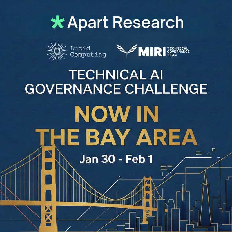 Cover Image for The Technical AI Governance Challenge - Bay Area - Apart Research