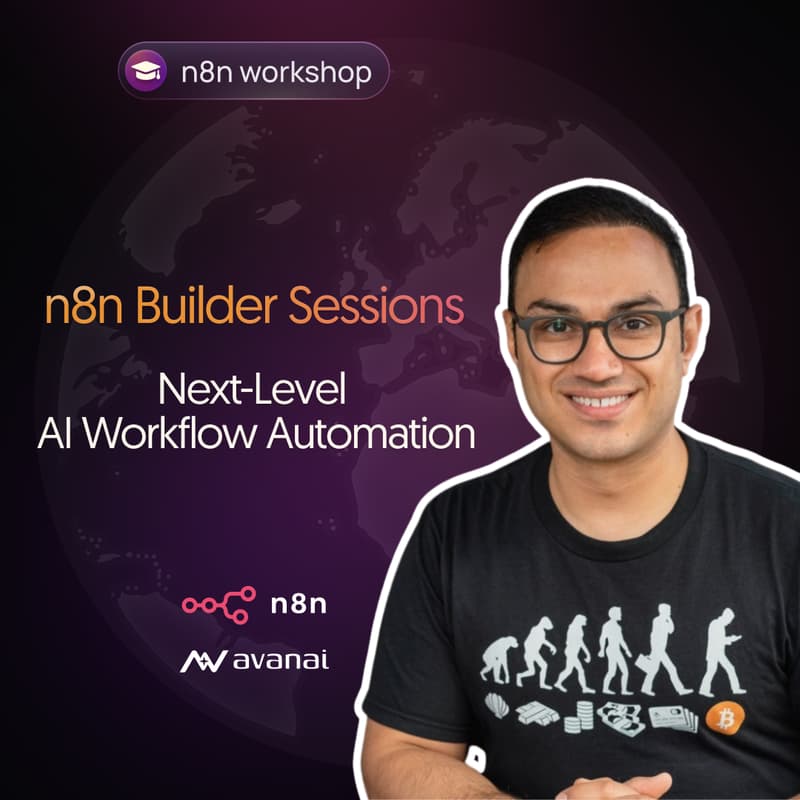 Cover Image for n8n Builder Sessions: Amsterdam [Intermediate level]