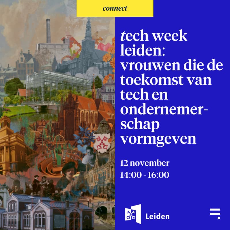 Cover Image for Tech week Leiden: vrouwen die de toekomst van tech en ondernemerschap vormgeven