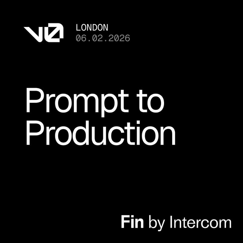 Cover Image for v0 Prompt to Production Hackathon – London