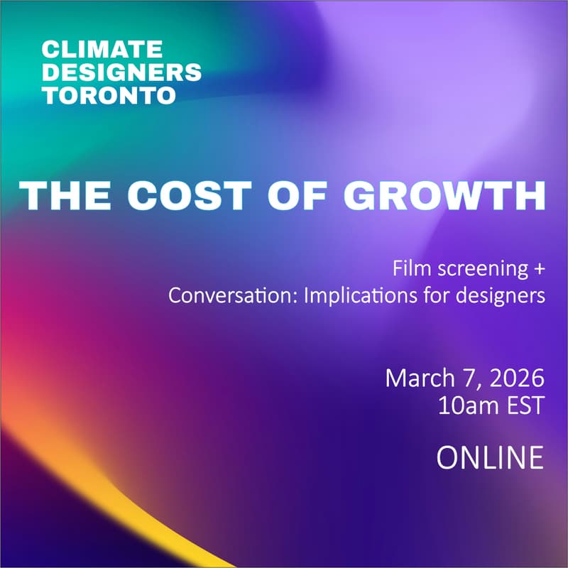 Cover Image for The Cost of Growth - Screening + Implications for Designers