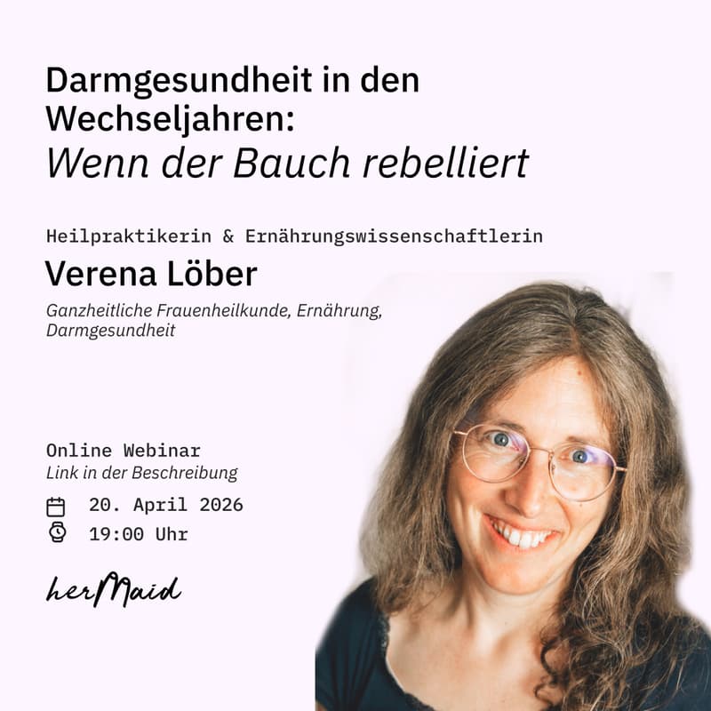 Cover Image for Darmgesundheit in den Wechseljahren: Wenn der Bauch plötzlich rebelliert