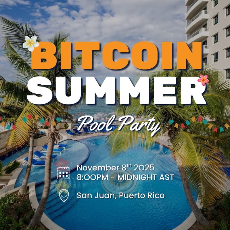 Cover Image for Bitcoin Summer Pool Party