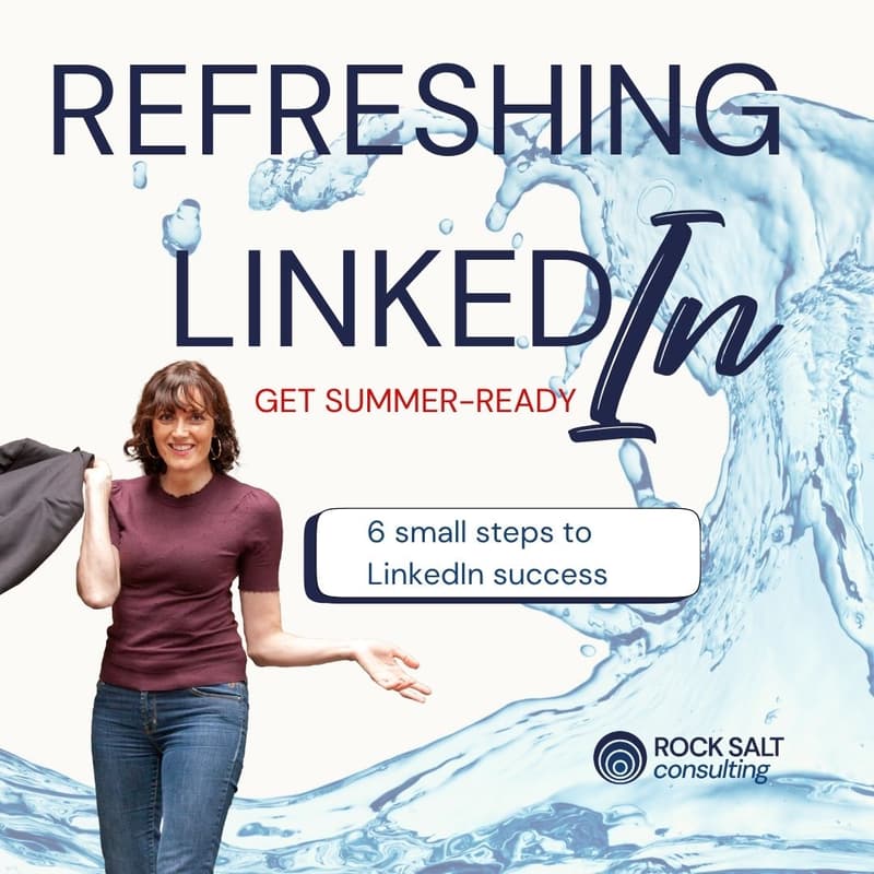 Cover Image for Refreshing LinkedIn: 6 small steps to LinkedIn success
