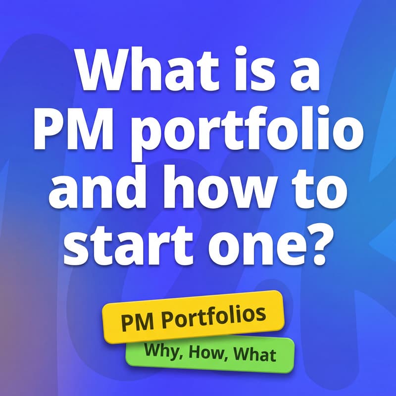 Cover Image for PM Portfolios: Why, How, What