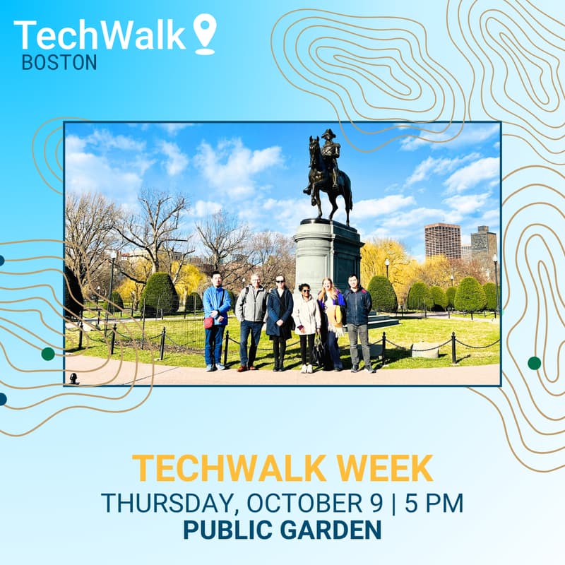 Cover Image for TechWalk Week | Boston, 10/9