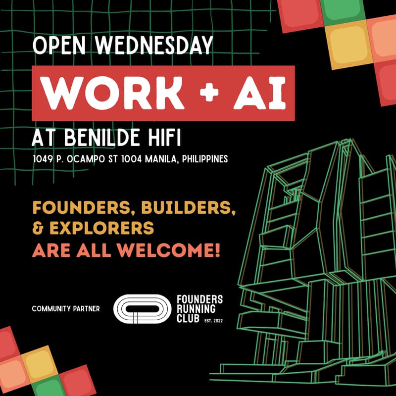 Cover Image for Open Wednesday: WORK + AI @ Benilde HiFi