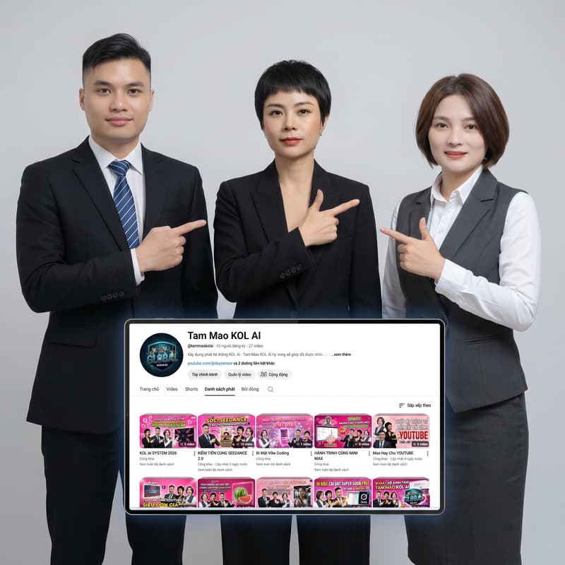 Cover Image for Đăng ký Member Video _ TAM MAO KOL AI