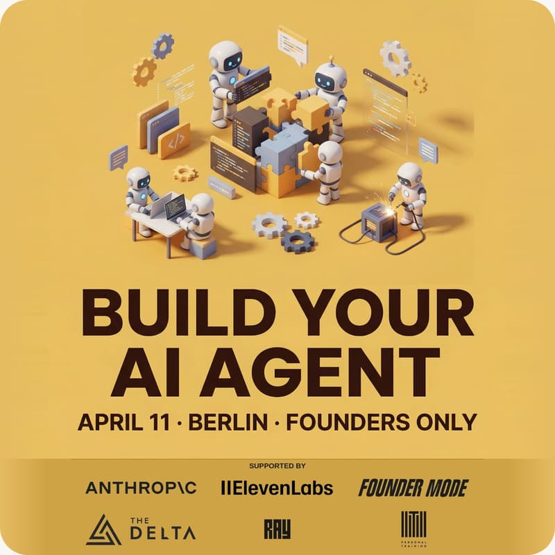 Cover Image for Build your AI Agent - Founders only (supported by Founder Mode)