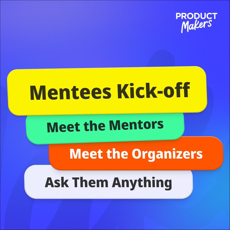 Cover Image for Mentees Kick-off Session: Meet the Mentors