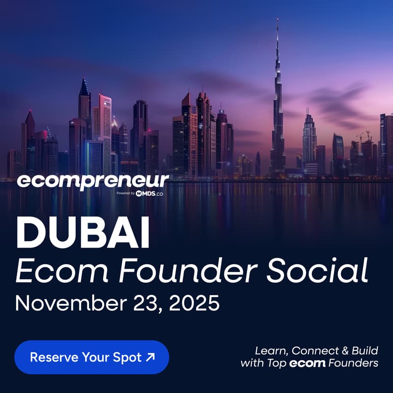 Cover Image for Dubai Ecom Founder Social Nov 2025